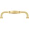 Jeffrey Alexander 128 mm Center-to-Center Brushed Gold Audrey Cabinet Pull 278-128BG - alternate 4